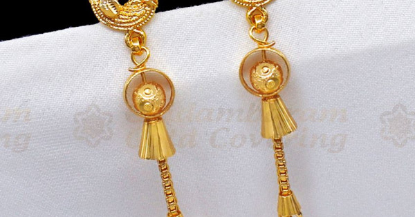 14 Kt Tricolor Gold Lucky Ladies' Hanging Earrings – NY Style Jewelry®