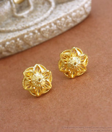 Gold earrings in low on sale price