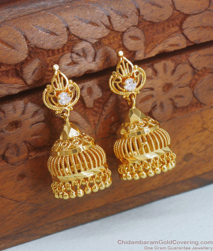 These 25+ Jhumka Design Images Will Stun You • South India Jewels | Jhumka  designs, Bridal gold jewellery designs, Jewelry design earrings