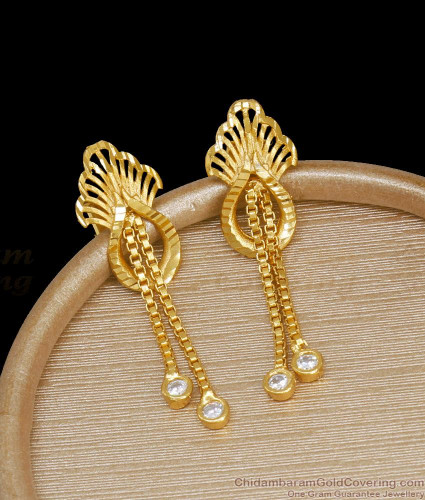 Buy Set of 2 Gold Plated Contemporary Hoop and Dangler Sui Dhaga Earrings  for Women Online at Silvermerc – Silvermerc Designs