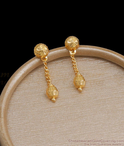 Copper And Stone Golden Daily Wear Ladies Earring at Rs 65/pair in New Delhi