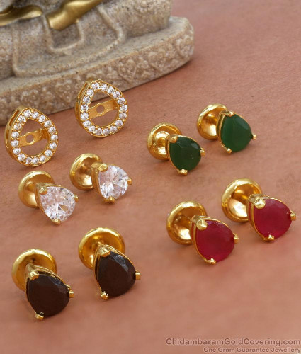 Buy Fresh Jade Frail Gemstone Earring - Joyalukkas