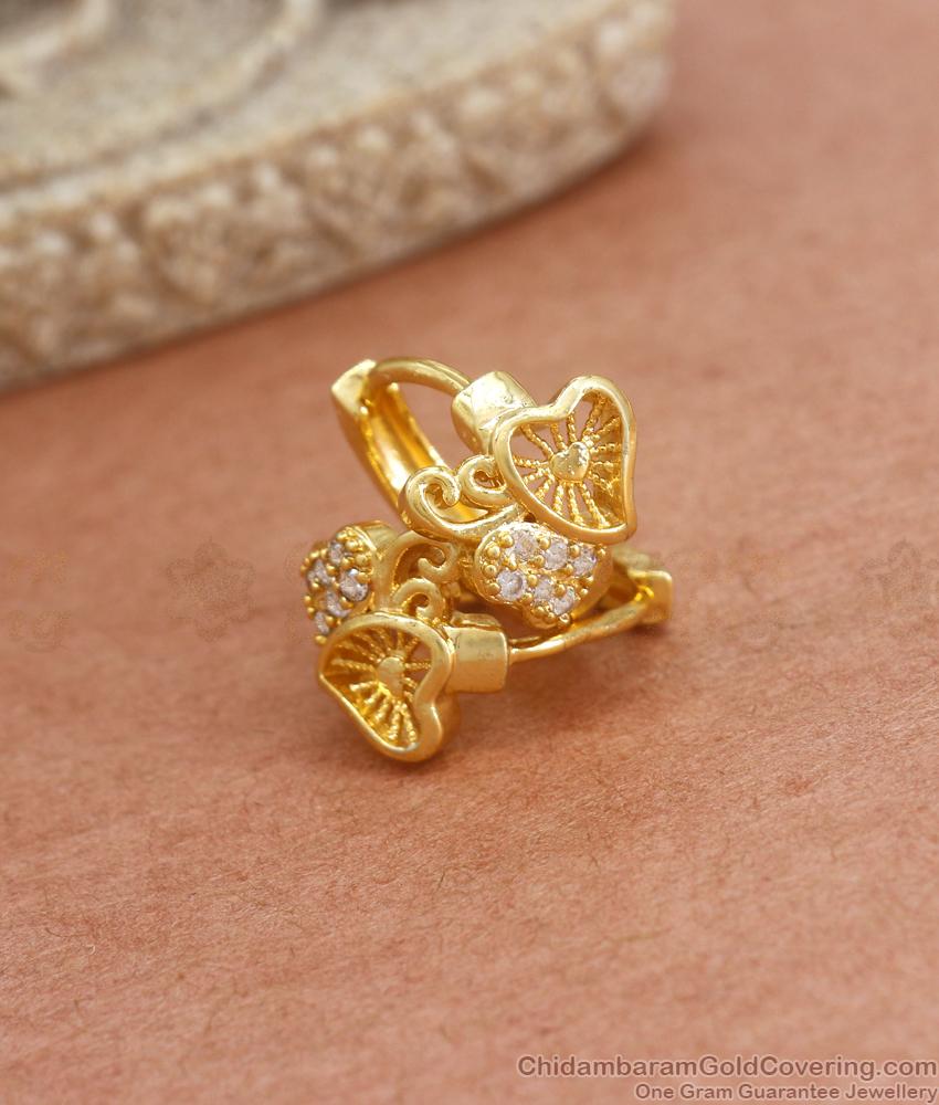 Small gold stud earrings for everyday wear N°12 – AgJc