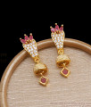 Latest Gold Plated Earrings Stone Danglers Fashion Collections ER4021