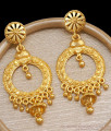 Grand Look Gold Danglers Forming Earrings Design ER4082