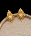 Buy Heart Shaped Stud Earring Gold Imitation Jewelry ER4113