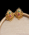 Stylish Small Gold Plated Stud Earring Stone Designs ER4115