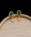 Emerald Stone Stud Gold Plated Earring ER4182