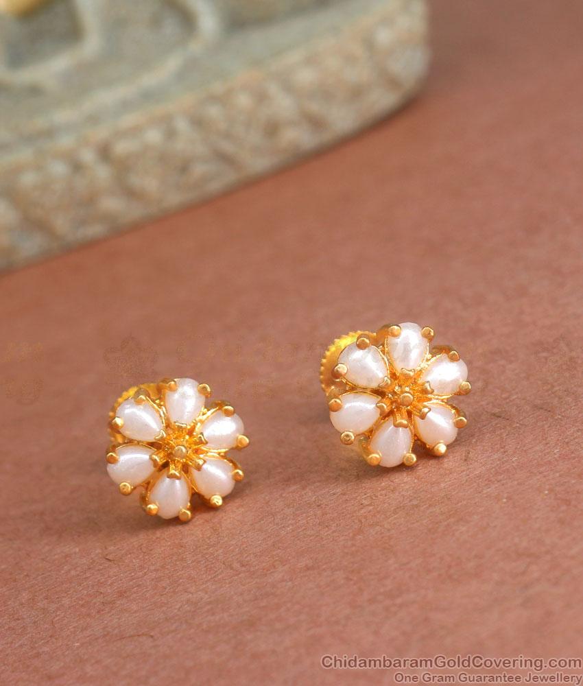 Buy Pearl Stud Earrings With Price Online ER4204