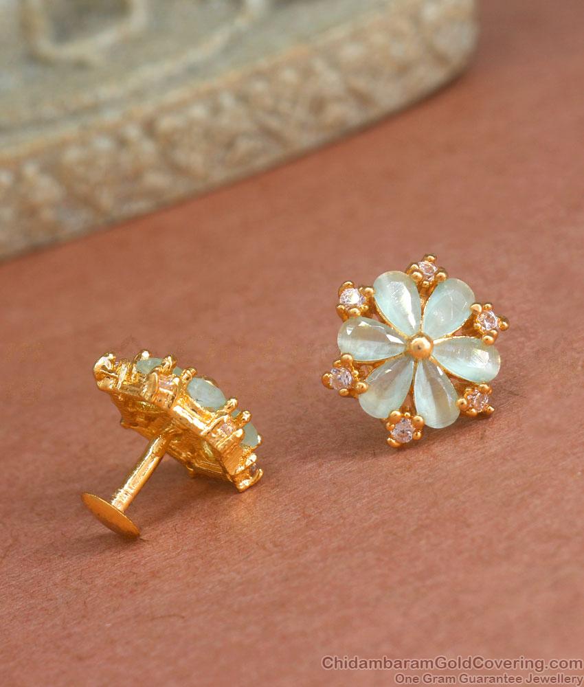 Elegant Gold Plated Stone Earring ER4208