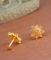 Cute Ear Stud Designs Gold Plated Jewelry ER4212