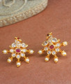 Attractive One Gram Gold Earring Stone Studs ER4238