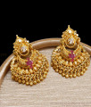 Kerala Gold Plated Earring Women Wedding Designs ER4251