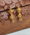 Regular Wear Gold Imitation Earring Small Jhumka ER4317