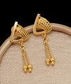 Stylish College Wear Gold Earring Design ER4345