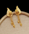 One Gram Gold Earring Traditional Peacock Design ER4346