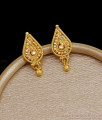 Real Gold Design Daily Wear Gold Stud Earring ER4347