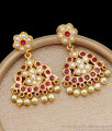 High Quality Impon 5 Metal Earring Panchaloha Jewellery Design ER4355