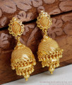 Bridal Wear Adukku Jhumka Earring Gold Design ER4393