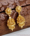 Real Gold Design Jhumki Earring Wedding Design For Women ER4394