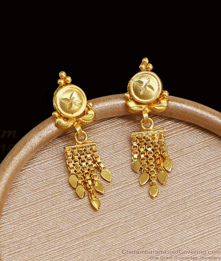 New Model Gold Earring Wedding Design For Women ER4445