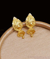 Small Gold Look Screw Back Jhumki Earring Shop Online ER4448