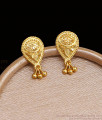 Small Gold Plated Stud Earring For Everyday Use ER4456