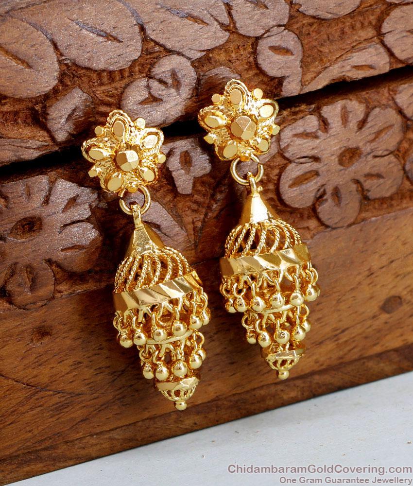 Latest 3 Layer Gold Imitation Jhumki Earring Shop Online ER4550