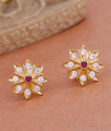 Buy Traditional Impon Stud Earring For Women ER4643