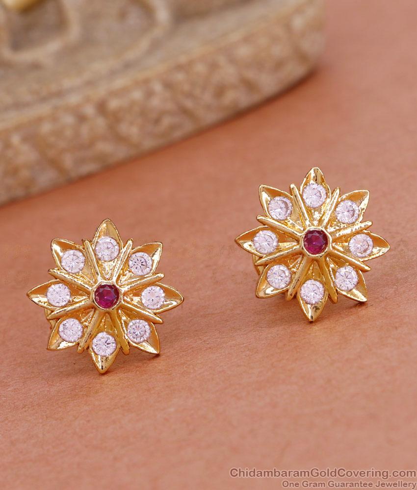 Buy Traditional Impon Stud Earring For Women ER4643