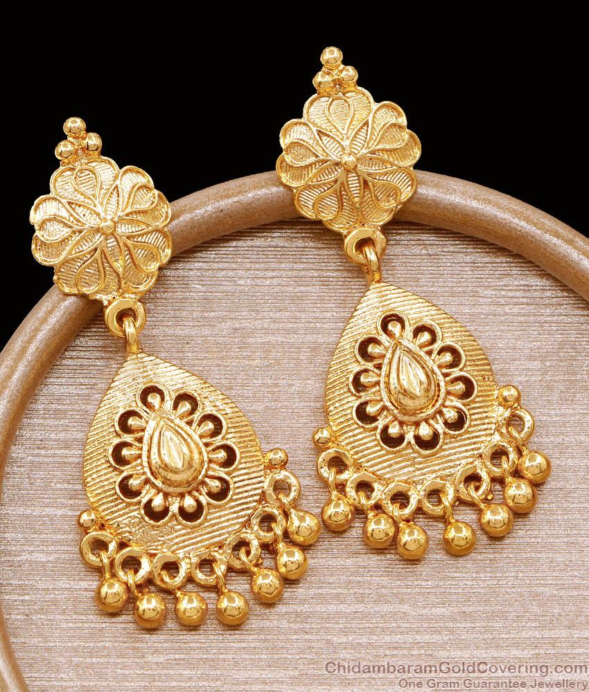 Buy Latest Yellow Gold Dangler Earring For Women ER4709