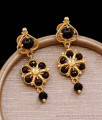 Attractive Black Stone Gold Imitation Dangler Earring Online ER4724