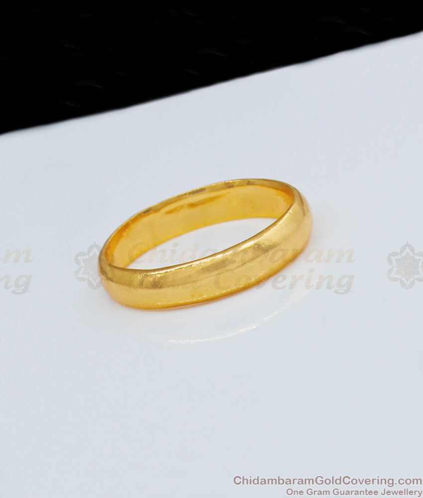 1pcs 999 Pure 24K Yellow Gold Ring For Women Polish Frosted Face Band Ring  6-9 | eBay