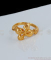 New Arrival Design Original Impon Finger Ring Collections From Chidambaram Gold Covering FR1108