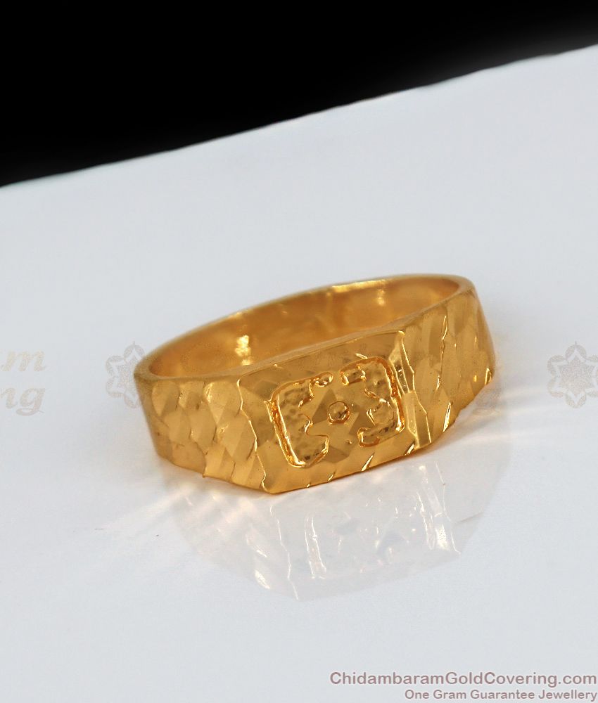 Antique Lion Design Gold Ring For Men