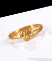 Best Gift Design Impon Gold Plain Rings Surprise Collections FR1206