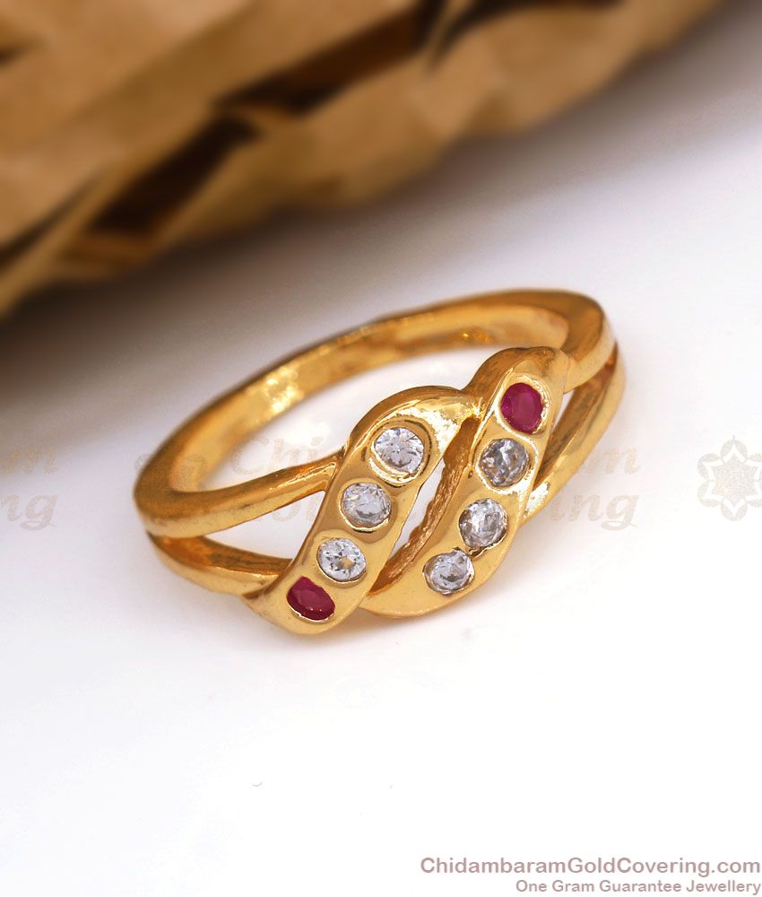 Buy OYE KUDIYE High Gold Polish Fancy Design Party wear beautiful Kundan  Stones Kundan Finger Ring Dark Ruby Online at Best Prices in India -  JioMart.