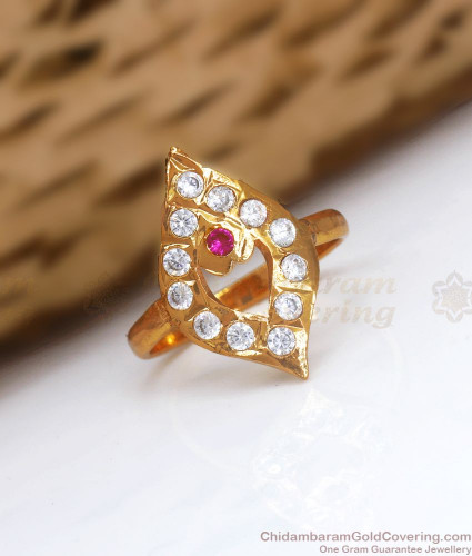 1 gram gold forming star classic design superior quality ring for men –  Soni Fashion®