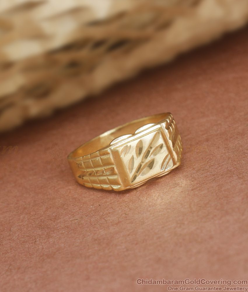 Female 1.2gm Gold Ring at Rs 6000 in Madurai | ID: 27466114688