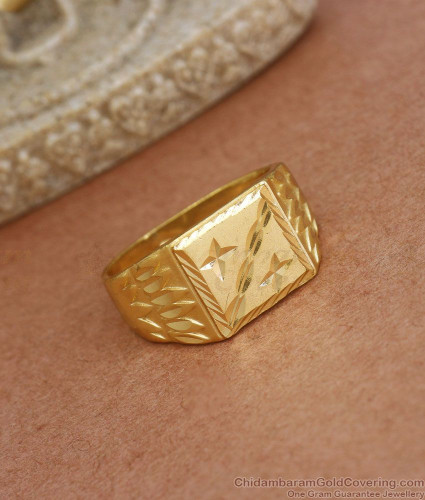 The Deep Gold Ring For Men's – Welcome to Rani Alankar