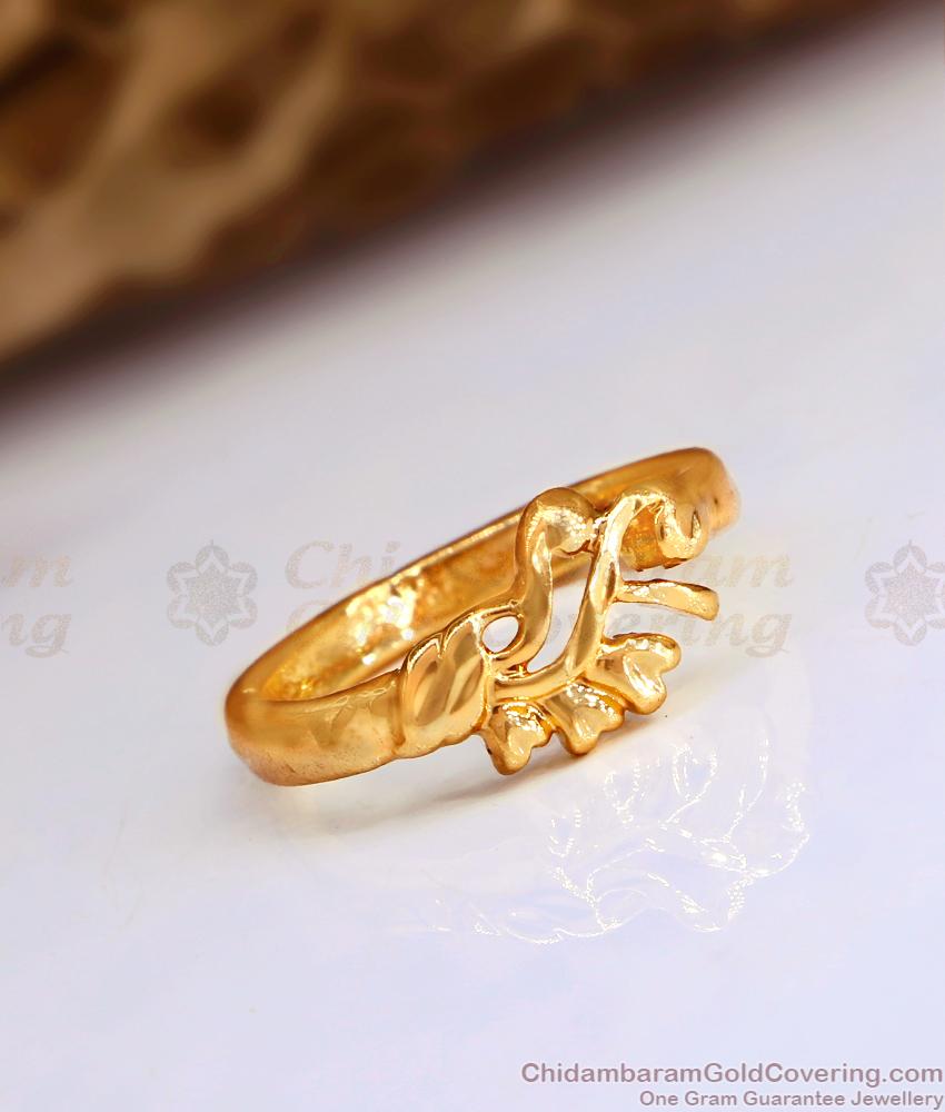 Women Daily Wear Impon Panchaloha Ring Heart Design FR1525