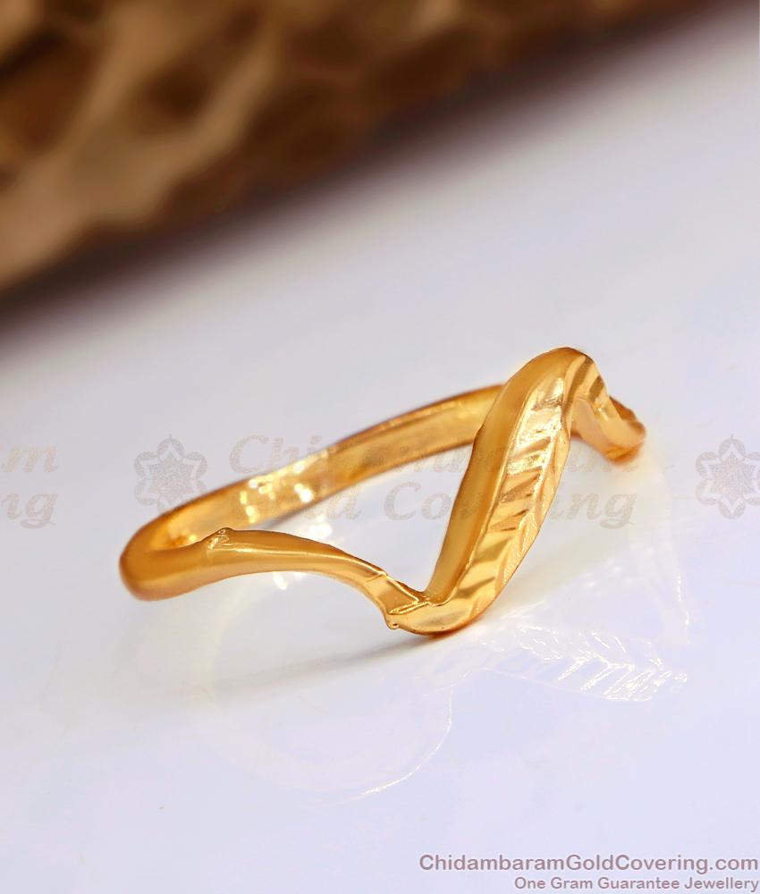 Simple Impon Finger Ring Design For Everyday Use With Price FR1533