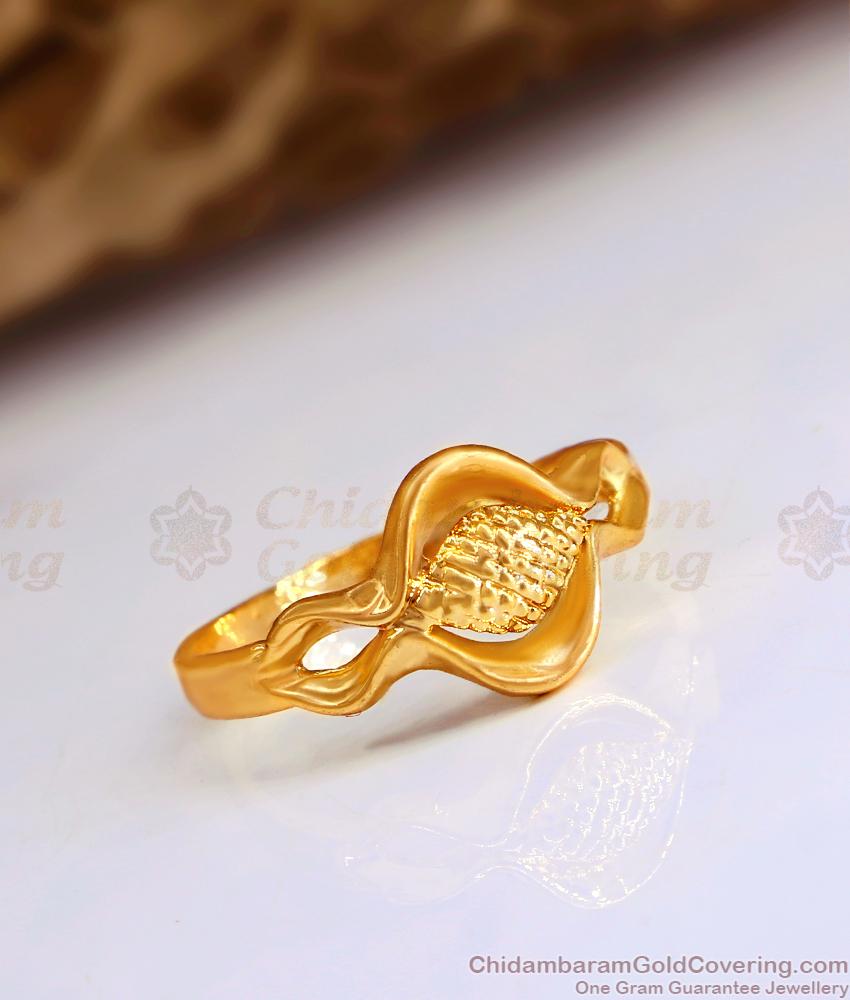 High Quality Gold Imitation Finger Ring Impon Designs FR1534