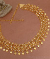 3 Layer One Gram Gold White Stone Hip Chain For Ladies HC1038