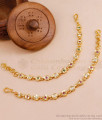 High Quality Thin Impon Chain Type Maatal Multi Stone Design MATT166