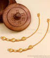 Bridal Gold Plated Ear Mattal Chain For Women MATT173