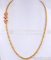 Charming Ad Stone Floral Mugappu Gold Covering Design MCH1322