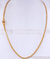 Daily Wear Gold Plated Mugappu Thali Chain With Stones MCH1339