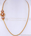 Grand Party Wear Diamond Mugappu Imitation Thali Chain MCH1345