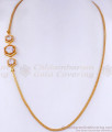 New Model Diamond Mugappu Womens Gold Thali Chain MCH1376